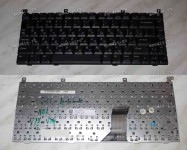 Keyboard Dell Latitude 100L, V710, V740, Inspiron 1000, 1100x, 2600x, 5100x б/у (Black/Matte/RUO) чёрная