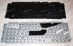 Keyboard Samsung NP-RC710 (p/n: BA59-02921G) (Black/Matte/US) чёрная матовая