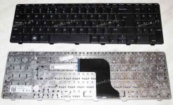 Keyboard Dell Inspiron 15, 15R, M5010, N5010 (Black/Matte/UK) чёрная матовая