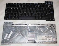 Keyboard HP/Compaq nc8000 (Black/Matte/UK) чёрная матовая PointStick