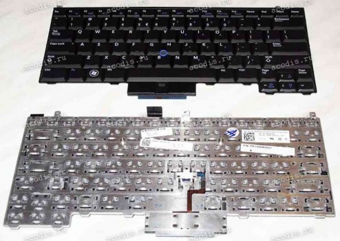 Keyboard Dell Latitude E4310 (Black/Matte/US) чёрная матовая PointStick
