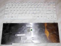 Keyboard MSI VR330X / LG K1 (White/Matte/US) белая матовая