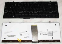 Keyboard Dell Studio 1340 (Black/Matte/LED/UK) чёрная матовая с подсветкой