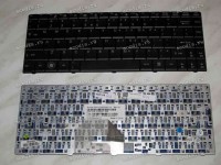 Keyboard MSI X300, X320, X340, U200 (Black/Matte/US) чёрная матовая