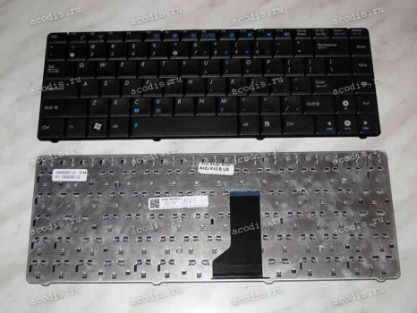 Keyboard Asus A42, A42D, A42F, A42J, K42 (Black/Matte/US) чёрная матов.