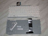 Keyboard Samsung NP-NF210 CNBA5902986G, 9Z.N7CSN.11D, BA59-02986G (White/Matte/US) белая матовая