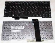 Keyboard Samsung NP-X128 (p/n: BA59-02807C) (Black/Matte/RUO) чёрная матовая русифицированная