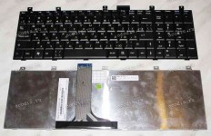 Keyboard MSI CR500, CR600 MS-1683 / LG E500 (Black/Matte/RUO) чёрная матовая русифицированная
