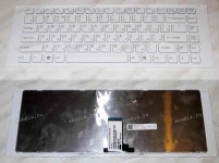 Keyboard Sony VPC-EG (p/n:148970261) (White/Matte/RUO) белая матовая русифицированная