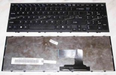 Keyboard Sony VPC-EE / EH (p/n: 148970811) (Black-Black/Matte/US) чёрная в чёрной рамке матовая