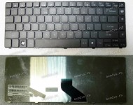 Keyboard Packard Bell EasyNote NM85 NM87 / Gateway NV49 (Black/Matte/US) чёрная матовая