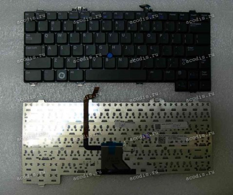 Keyboard Dell Latitude XT (Black/Matte/US) чёрная матовая PointStick возможно =