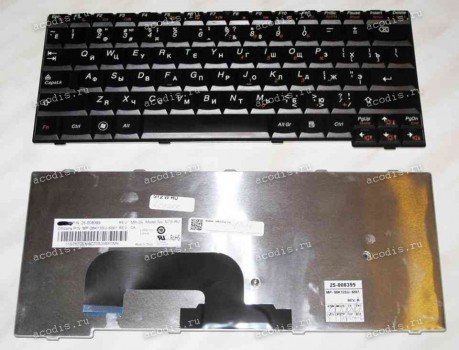 Keyboard Lenovo IdeaPad S12 (Black/Matte/RUO) черная матовая русифицированная