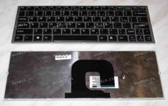 Keyboard Sony VPC-YA / YB (Sony p/n: A1807420A) (Black-Silver/Matte/US) чёрная матовая в серебристой рамк