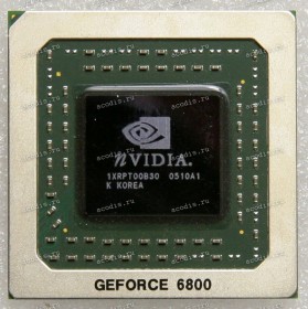 Микросхема nVidia GeForce 6800 datecode 0510A1