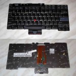 Keyboard Lenovo ThinkPad R50*, R51*, R52*, T40, T41, T42, T43* (15,0") (Black/Matte/US) чёрная матовая ps