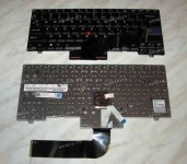 Keyboard Lenovo ThinkPad L410, L412, L510, L512, SL410, SL510 (Black/Matte/US) чёрная матовая PointStick