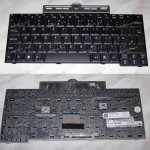 Keyboard Acer TravelMate Tablet C300, C310, C320 (Black/Matte/UK) черная матовая