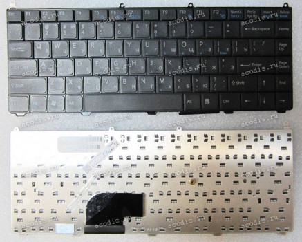 Keyboard Sony VGN-AR, VGN-FE (p/n: 147977851) (Black/Matte/RUO) чёрная русифицированная