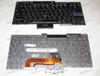 Keyboard Lenovo ThinkPad R60*, R61, T60*, T61, T400, Z60*, Z61* б/у (Black/Matte/RUO) чёрная матовая PointStick