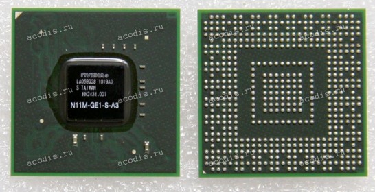 Микросхема nVidia N11M-GE1-S-A3 datecode 1019A3