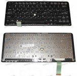 Keyboard Sony VGN-P (p/n:A1782933A) (Black/Matte/RUO) чёрная матовая русифицированная