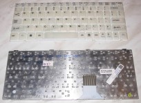 Keyboard Averatec 3200, 3220, 3250, 3270, 3280, Tongfang M280 (White/Matte/US) белая матовая