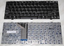 Keyboard Fujitsu Siemens Lifebook B3010, P5010, P5020 (Black/Matte/US) чёрная матовая