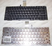 Keyboard Sony PCG-7**, 8**, 9**, F***, FX*** (p/n: 147664711, 147664712) (Black/Matte/US) чёрная матовая