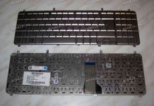 Keyboard HP/Compaq HDX X16, HDX16 (Silver/Glossy/IT) серебристая глянцевая