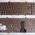 Keyboard HP/Compaq HDX X16, HDX16 (Silver/Glossy/IT) серебристая глянцевая