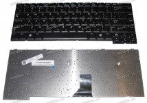 Keyboard Samsung NP-M40 (p/n: BA59-01321D) (Black/Matte/RUO) чёрная русифицированная матовая