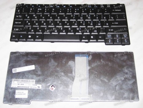 Keyboard Acer Aspire 1660, 5010 TravelMate 240, 2500, 2600 (Black/Matte/UK) чёрная матовая