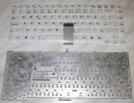 Keyboard Founder T5800, T5810 NSK-E340W, 99.N5382.40W, 82-382-088505 (White/Matte/SW) белая матовая