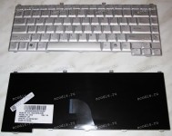 Keyboard NEC Versa E3100, E6120 AECH2KEU028, CH2, 9J.N8182.Q01 (Silver/Matte/US) серебристая матовая