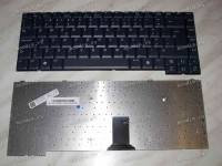 Keyboard Samsung NP-M30, NP-X30 возможно X20, X25, X50 (p/n: BA59-01154M) (Blue/Matte/PO) чёрная матовая