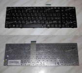 Keyboard MSI FX603-009 (p/n: S1N-3ERU241-P92, V111922A) (Black/Matte/RUO) чёрная матовая русифицированная
