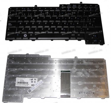Keyboard Dell Inspiron 131L, 1501, 630m, 640m, 6400, 9400, E1405, E1505, E1705  / XPS M (Black/Matte/SP)