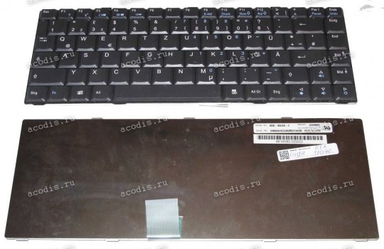 Keyboard Acer TravelMate 340 (Black/Matte/GR) чёрная матовая