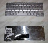 Keyboard Sony VPC-M12, W21 (Silver/Matte/ND) серебряная матовая