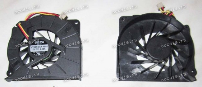 Кулер Fujitsu Siemens LifeBook s2210, s6311, s6410, s6510