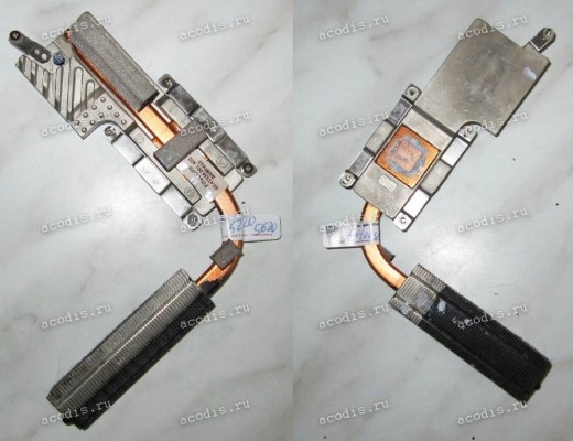 Heatsink Acer Extensa 5220, 5610, 5620*, 5620Z, 7220, 7620*, TravelMate 5310, 5320, 5710, 5720*, 7320, 7720 CPU б/у