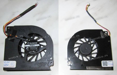 Кулер Acer Extensa 5220, 5420*, 5610*, 5620*, 7220, 7620*, TravelMate 5310, 5320, 5520*, 5710*, 5720*, 7320, 7520, 7720* б/у