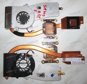 Сист.охл. Samsung NP-R50, R55, R55i CPU + Video (p/n: BA62-00408A) б/у