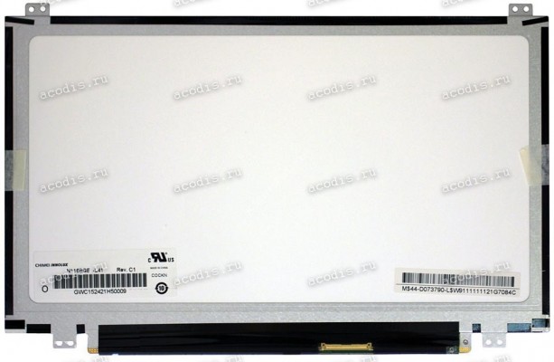 N116BGE-L41 1366x768 LED 40 пин slim NEW