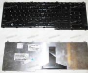 Keyboard Toshiba Satellite A50*, L35*, L55*, P30*, P50*, Qosmio X305-****,G50,F50 (Black/Glossy/JP) чёр