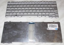 Keyboard Toshiba Satellite M800, U400, U405, U405D (Silver/Matte/RUO) серебристая матовая русифицированна