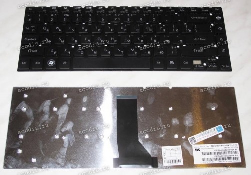 Keyboard Gateway NV47H (Black/Matte/RUO) чёрная матовая