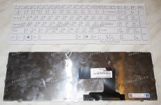 Keyboard Sony VPC-EL (p/n: 148969261) (White-White/Matte/RUO) белая в белой рамке матовая