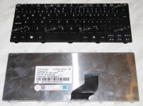 Keyboard Acer Aspire One 522, 532, 532H, Gateway LT21 (Black/Matte/TR) черная матовая